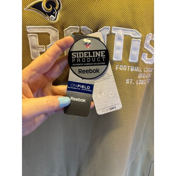 NFL‎ On field RAMS Performance Hoodie (XXL) NWT - Picture 5 of 9